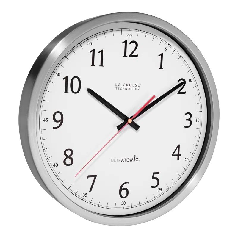 Weatherholt 14" UltrAtomic Metal Wall Clock