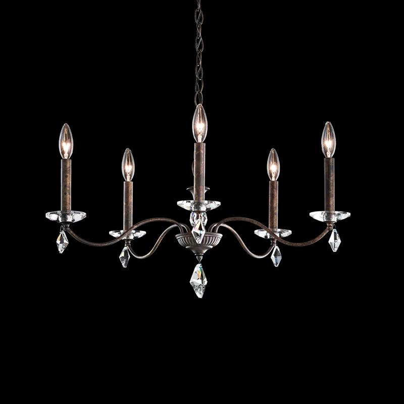 Schonbek 5 - Light Dimmable Classic / Traditional Chandelier