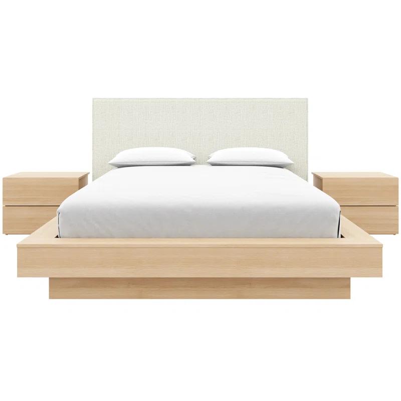 Nexera Julian 4-Piece Upholstered Queen Size Bedroom Set | Wayfair