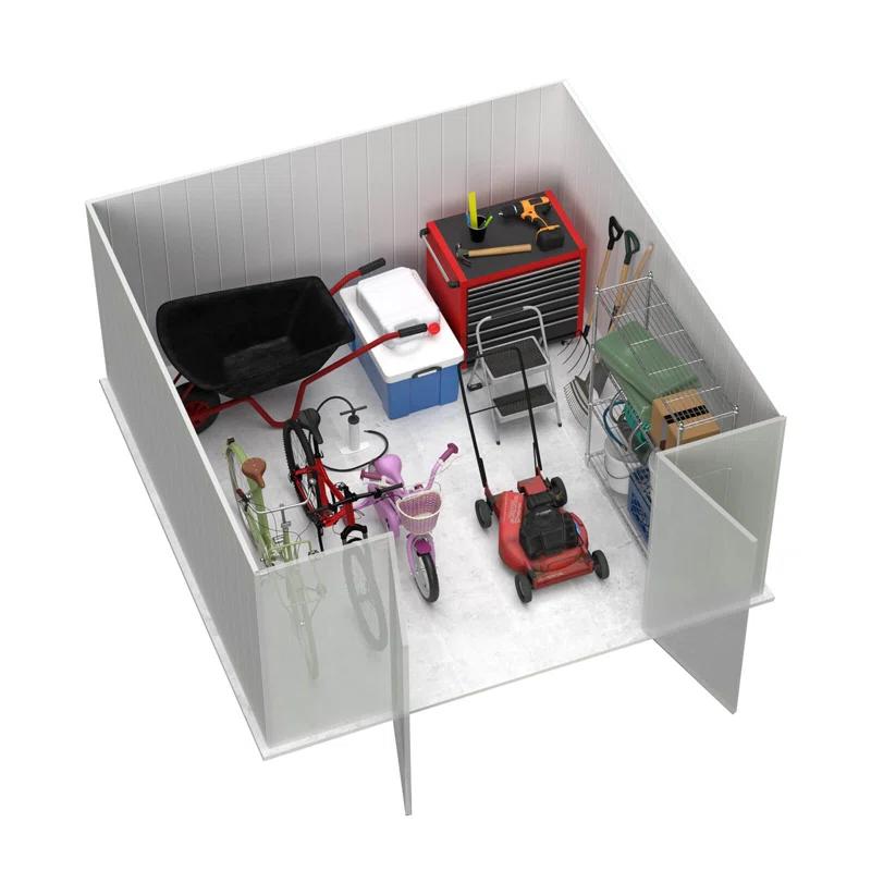 Absco Absco Premier 10 ft. W x 10 ft. D Metal Storage Shed