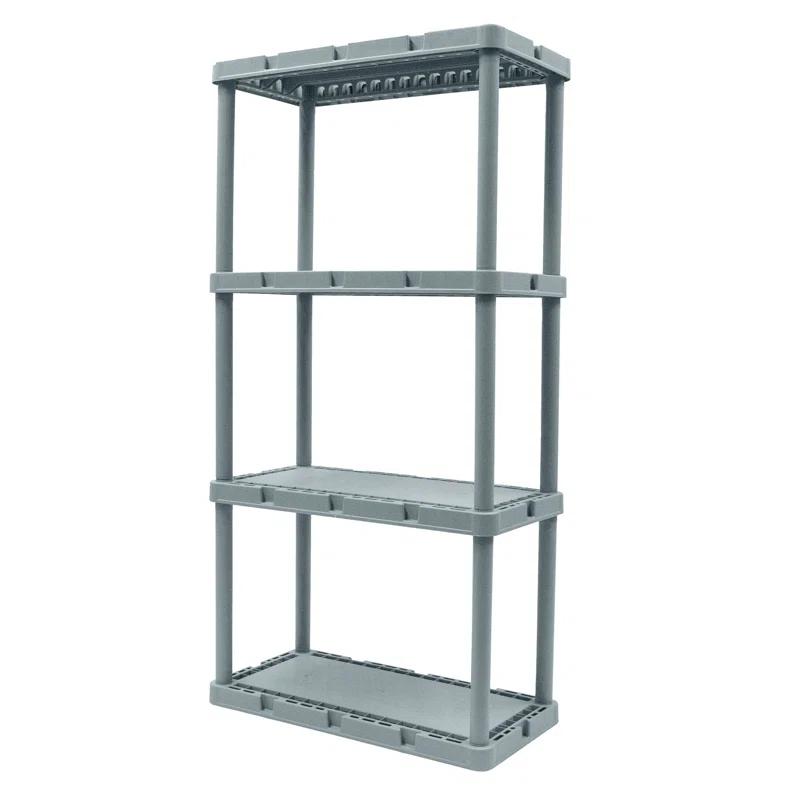 Gracious Living 12'' W Plastic Shelving Unit (Set of 2)