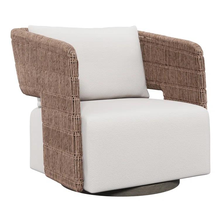 Bernhardt Maldives Outdoor Swivel Chair