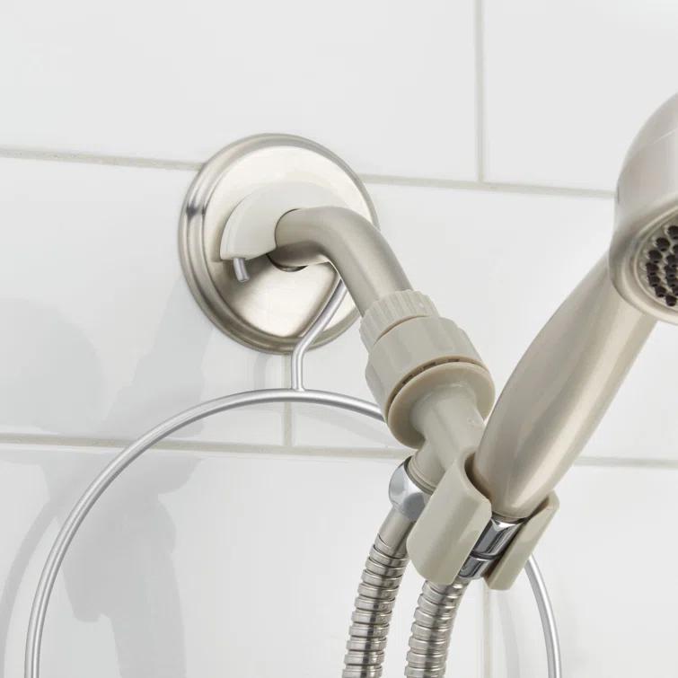 iDesign iDesign Classico Handheld Hose Hanging Shower Organizer, 15.98" x 6.46" x 12.99", Chrome