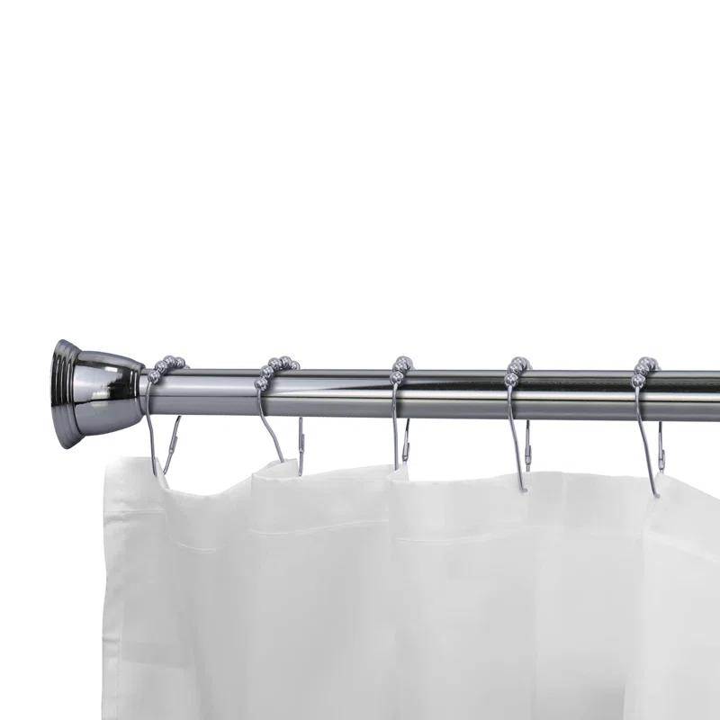 Splash Home 2'' Straight Tension Shower Curtain Rod
