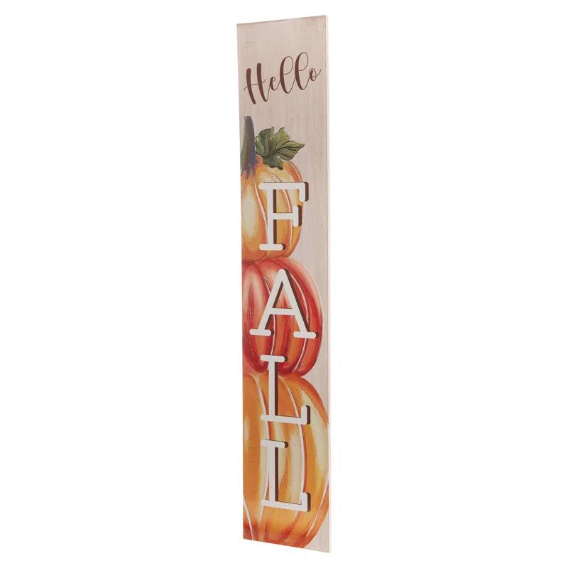 The Holiday Aisle® Fall Wooden Large Wall Décor