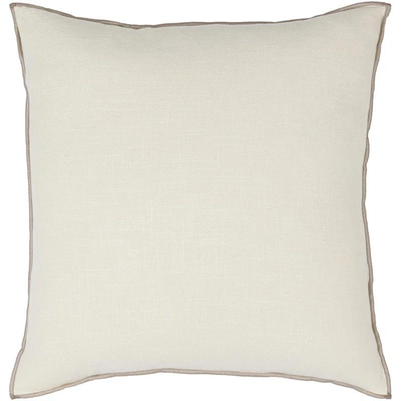 Livabliss Merrow Cotton Reversible Throw Pillow