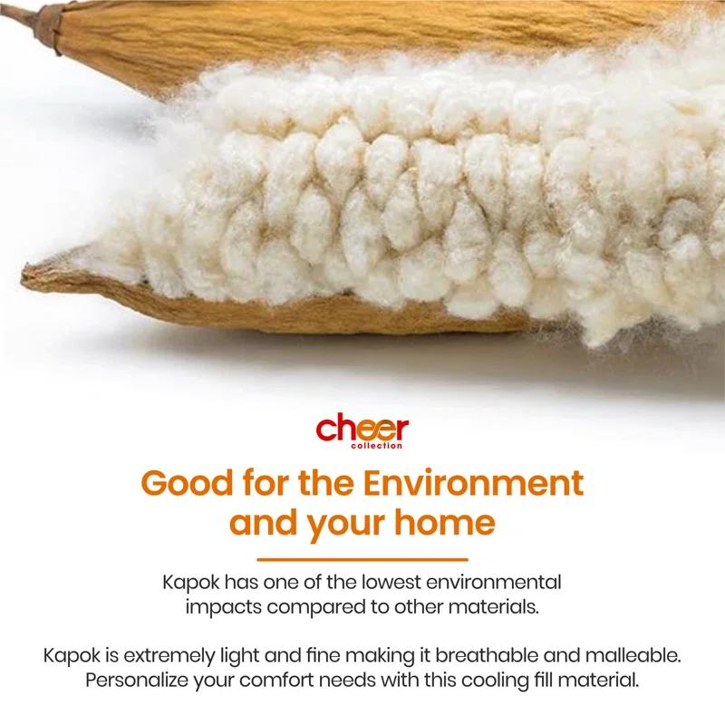 Cheer Collection Fiber Medium Pillow