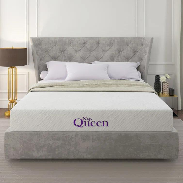 Nap Queen Elizabeth, Cooling Gel Infused Medium Firm Memory Foam Mattress