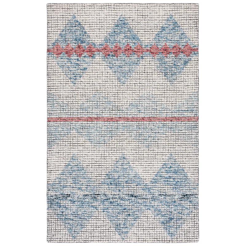 Foundry Select Abstract Hand Tufted Geometric Indoor/Outdoor Rug
