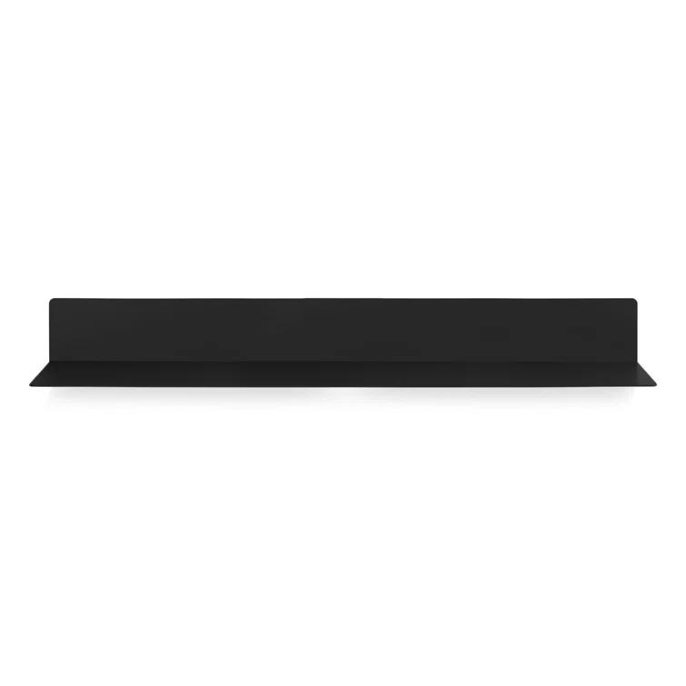 Minimalist Putty Steel Welf Large Wall Shelf, 40" W