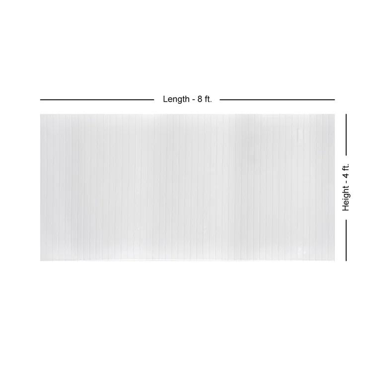 FromPlainToBeautifulInHours Beadboard - MirroFlex Faux Tin 4ft. x 8ft. Glue Up Wainscoting Panels - 96 sq.ft. (Set of 3)