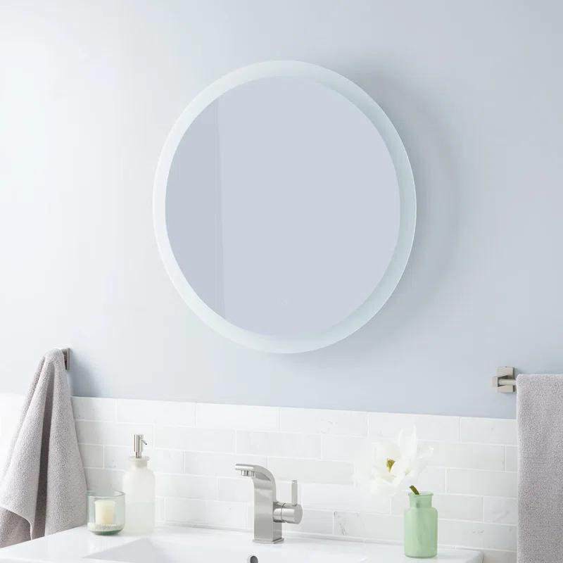 Morse Lighted Bathroom Vanity Mirror with Tunable LED