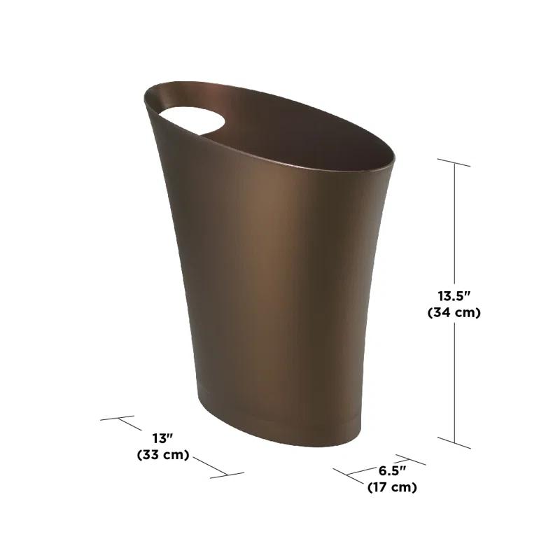 Umbra Skinny Plastic Open Waste Basket - 2 Gallons