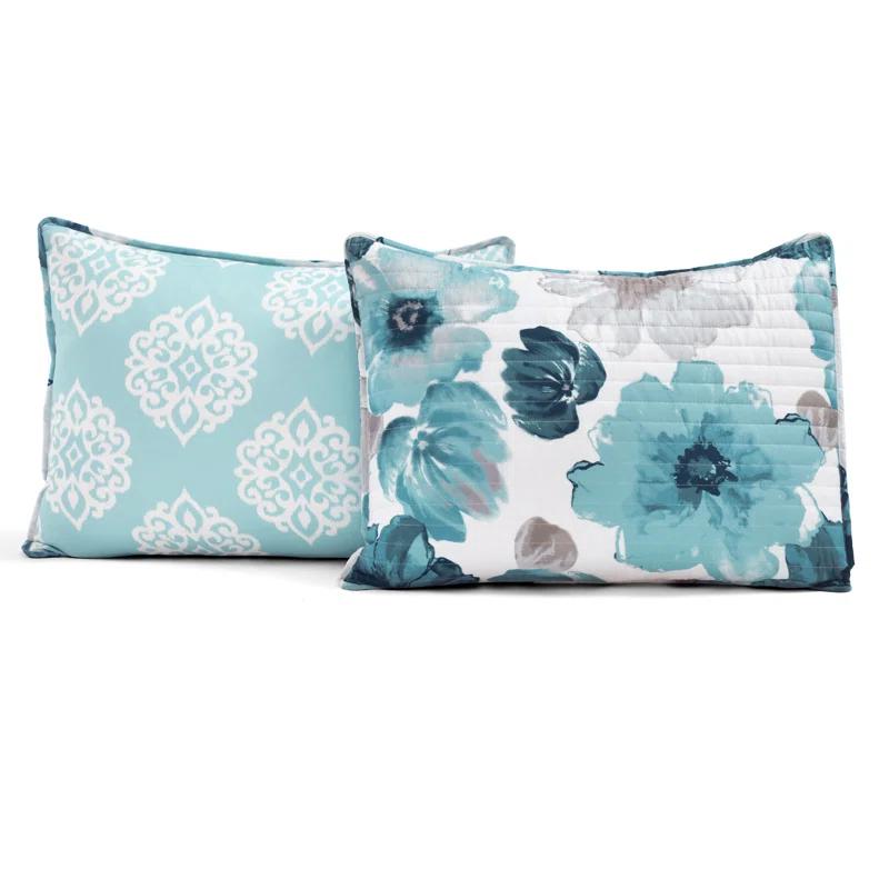 Lush Decor Leah Reversible Quilt Set