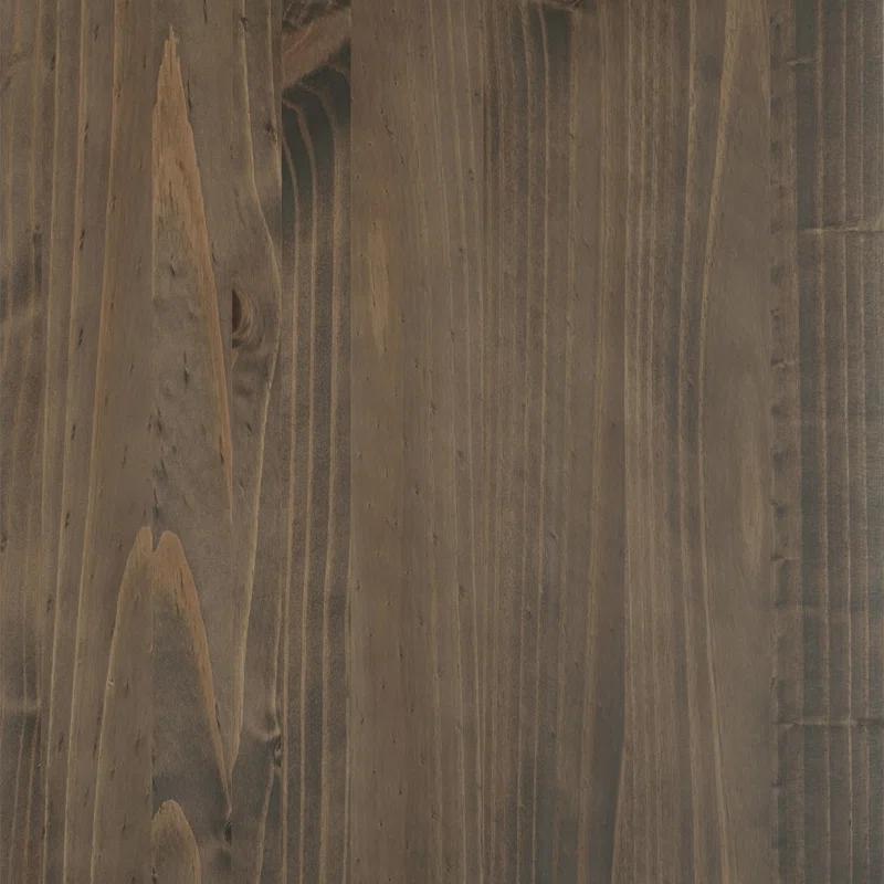 Simpli Home Lev SOLID WOOD TV Media Stand in Smoky Brown For TVs up to 60 inches