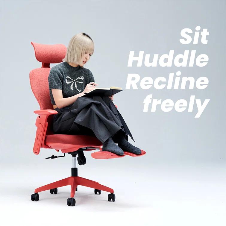 TopJob TopJob Aura Fashionable Office Chair, Ergonomic High Back Home Desk Chair With Headrest And Footrest, Ergonomic High-back Mesh Rolling Work Swivel Chairs With Wheels, Computer Gaming Chair With Adjustable Lumbar Support
