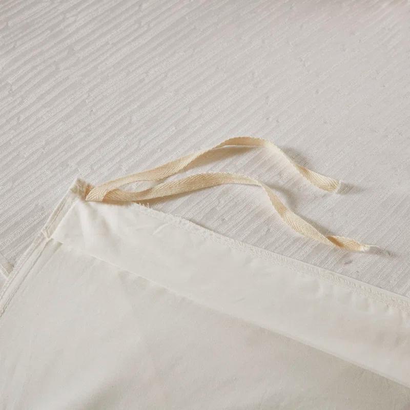 N Natori N Natori Hanae Cotton Blend Yarn Dyed Comforter Set