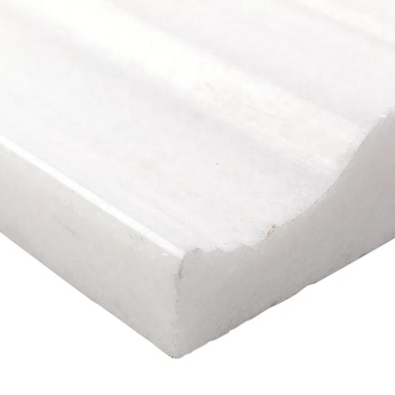 Bond Tile 12'' L x 4.75'' W Marble Tile Trim
