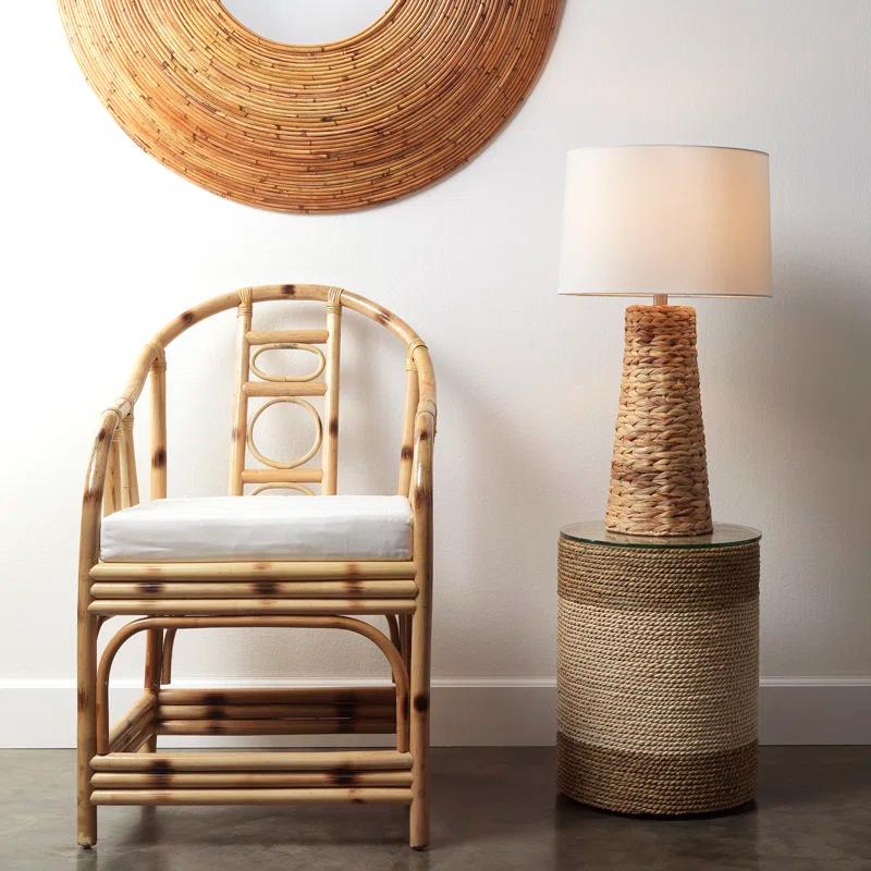 Saint Glass Top End Table