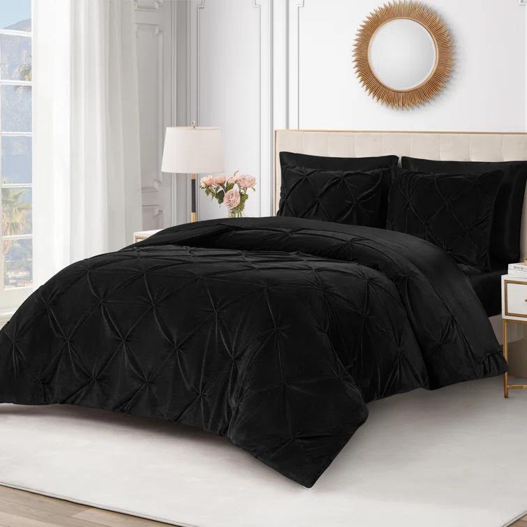 Juicy Couture Kiss Pleat Plush Micromink Comforter Sets & Reviews | Wayfair