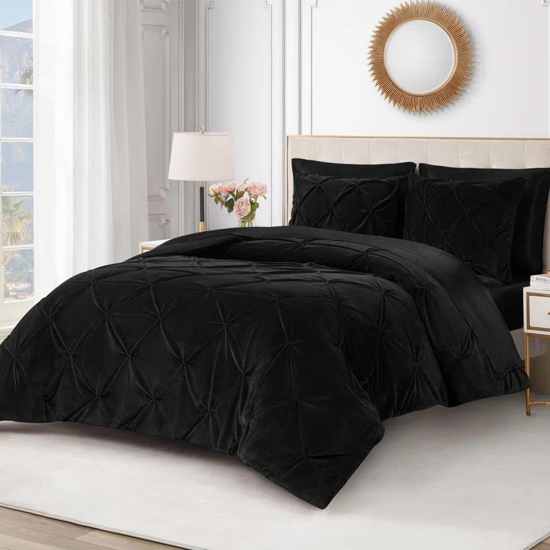 Juicy Couture Kiss Pleat Plush Micromink Comforter Sets & Reviews | Wayfair