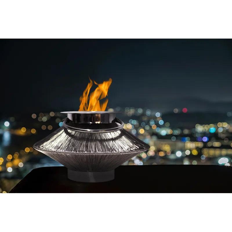Anywhere Fireplace 8'' H Metal Tabletop Lantern