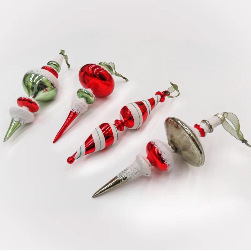 HGTV Home Collection 24 Piece Nostalgic Traditions Ornaments