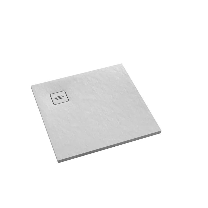 Distinct Kitchen and Bath by Schaedler Tytanit 32" x 32" Square Single Curbless Shower Base 3.83100/W/SC-M1/B/ST