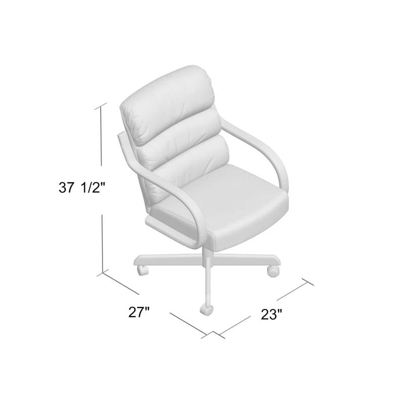 Caster Chair Company Hamilton Swivel & Tilt Caster Dining Arm Chair