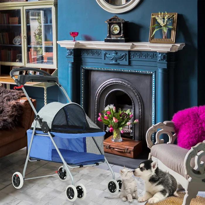 BestPet Foldable Pet Jogger Stroller