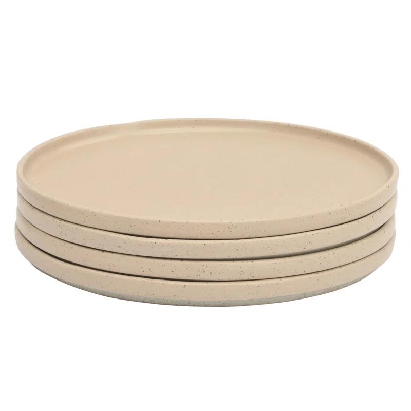 Gibson Elite Gibson Elite Tatum Premium Porcelain Matte Reactive Glaze 16 Piece (Service for 4) Plates and Bolws Stackable Dishes Ceramic Dinnerware
