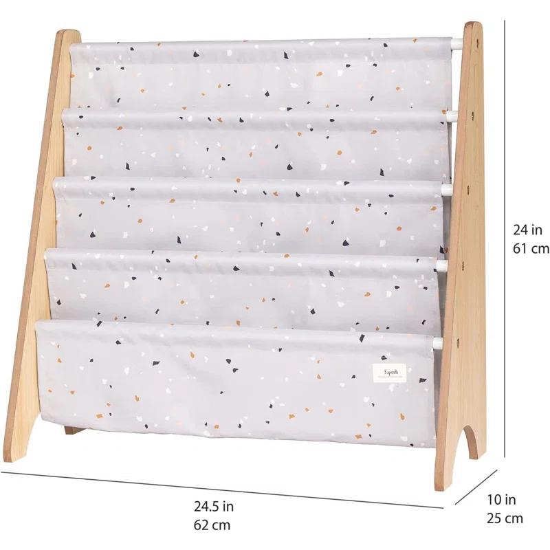 3 Sprouts - Book Shelf - Kids Book Rack Organizer  - Baby Room Bookcase