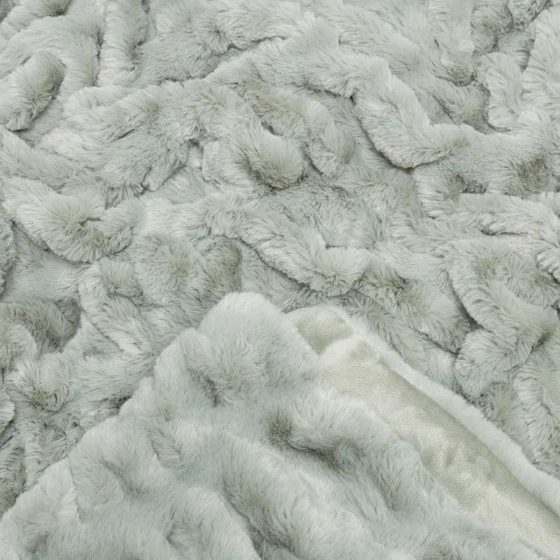 Chanasya Faux Fur Throw