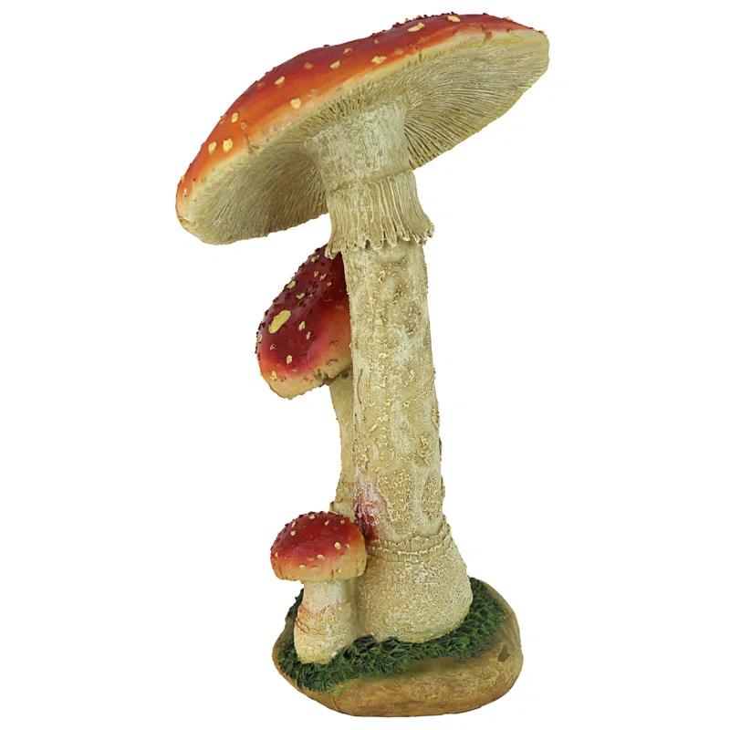 Design Toscano Mystic Forest Red Mushroom Statue