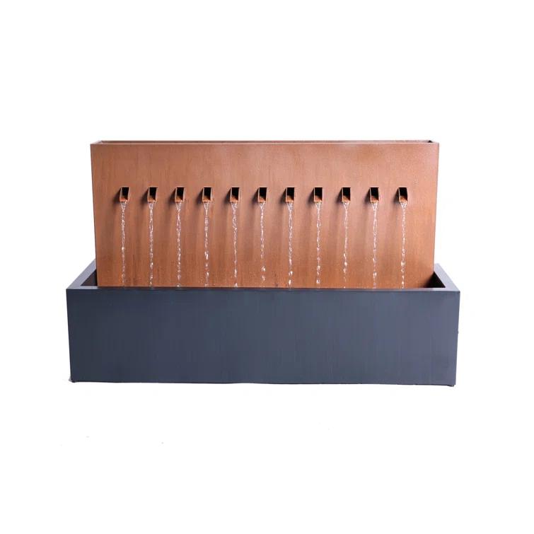 Hi-Line Gift Ltd. Metal Weather Resistant Floor Fountain