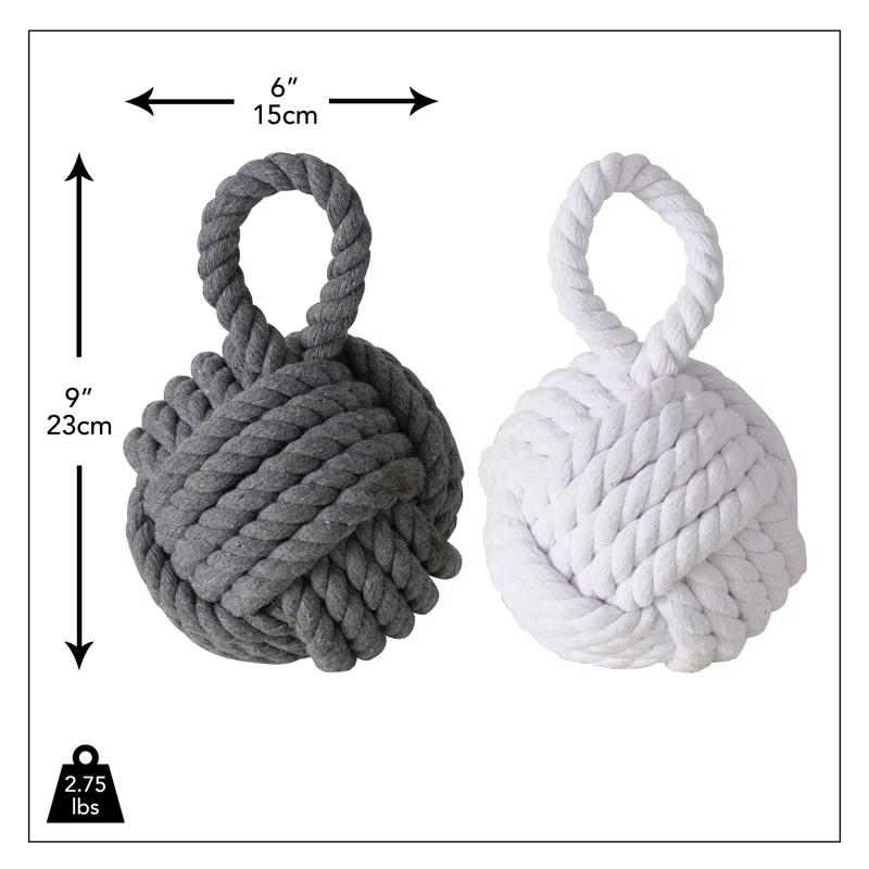 Whole House Worlds Fabric Weighted Floor Stop