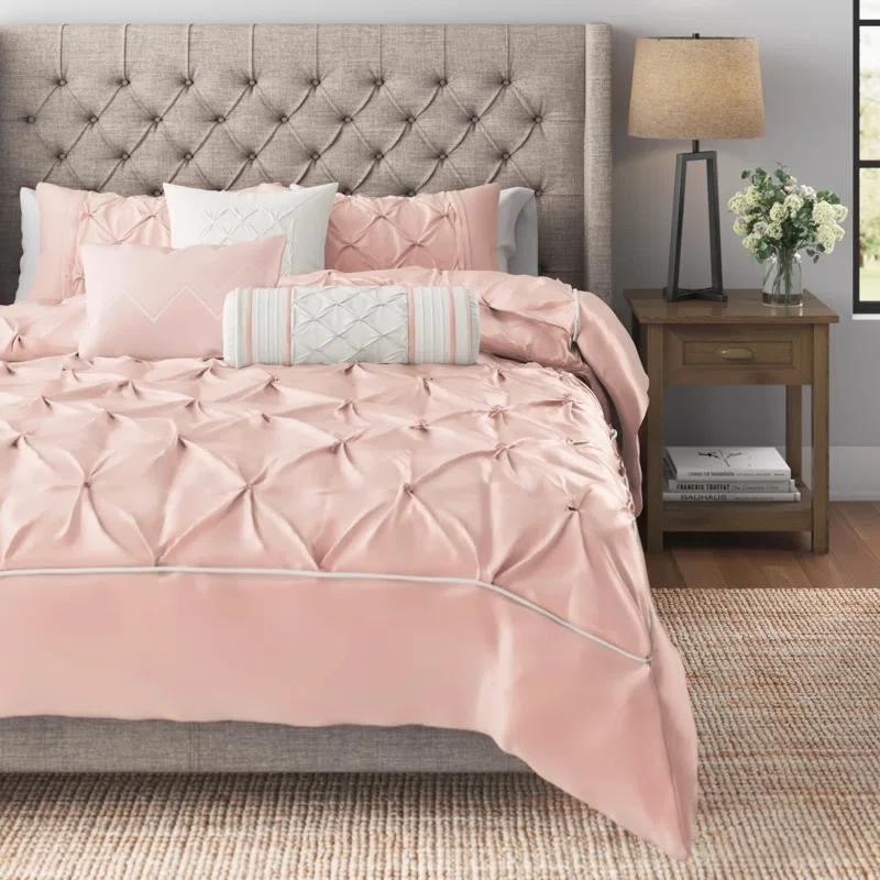 Madison Park Laurel 7 Piece Tufted Comforter Set
