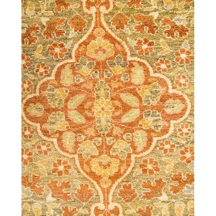 Solo Rugs Classic One-of-a-Kind Traditional Hand-Knotted Brown Area Rug 8'3" x 10'2" & Reviews | Perigold