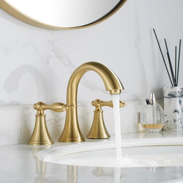 Vinnova Florence Widespread 2-handle Bathroom Faucet 106123-BAF-BG