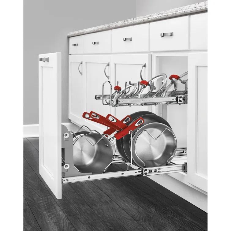 Rev-A-Shelf Rev-A-Shelf Pullout Cabinet Pot and Pan Organizer