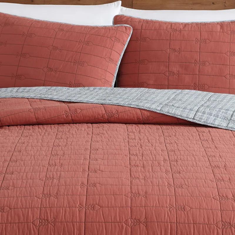 Eddie Bauer Eddie Bauer Troutdale Cotton Reversible Quilt Set