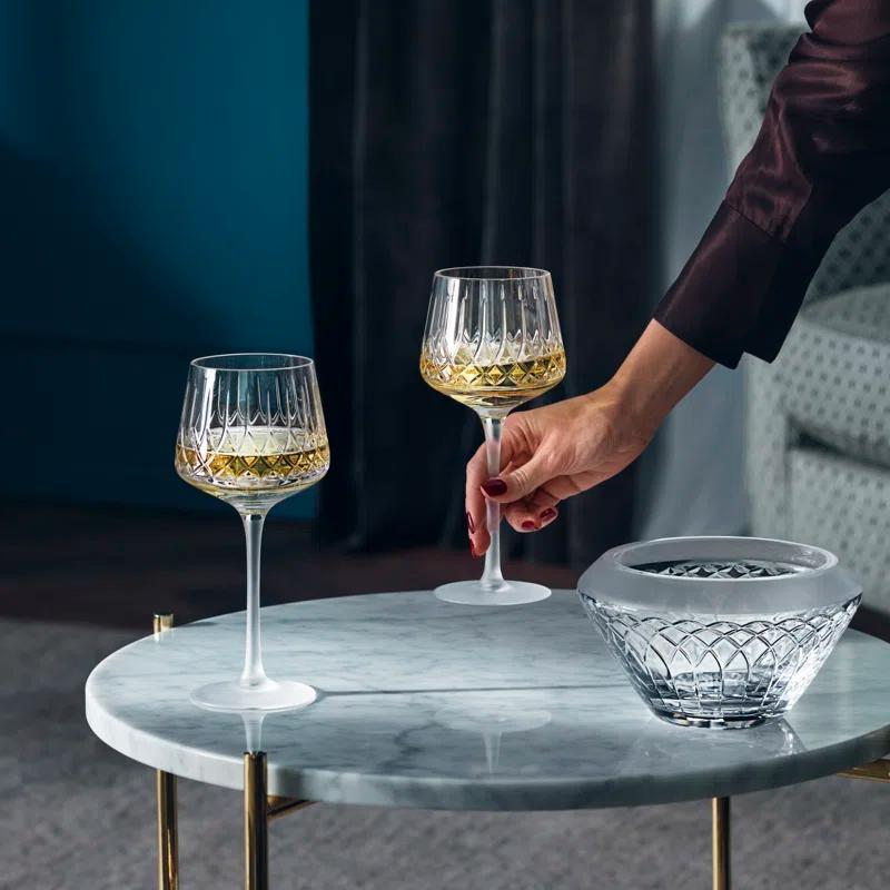 Waterford Lismore Arcus Wine Universal 14 oz (Set of 2)