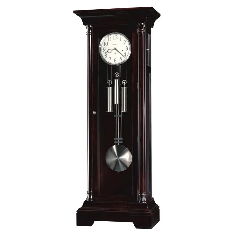 Howard Miller® Seville 83'' H Solid + Manufactured Wood Grandfather Clock