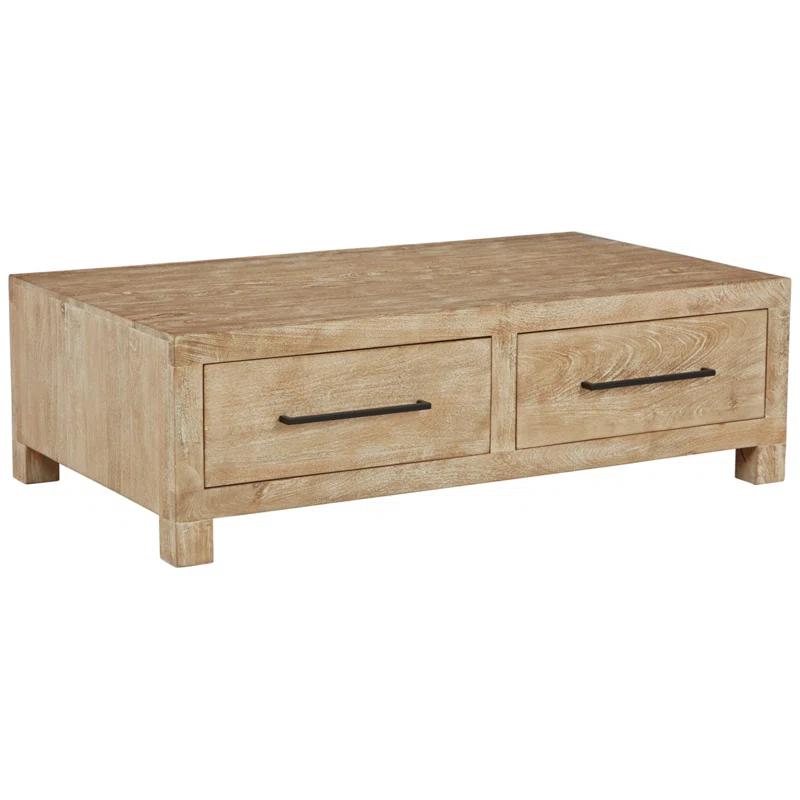 Dulandina Solid Wood Coffee Table