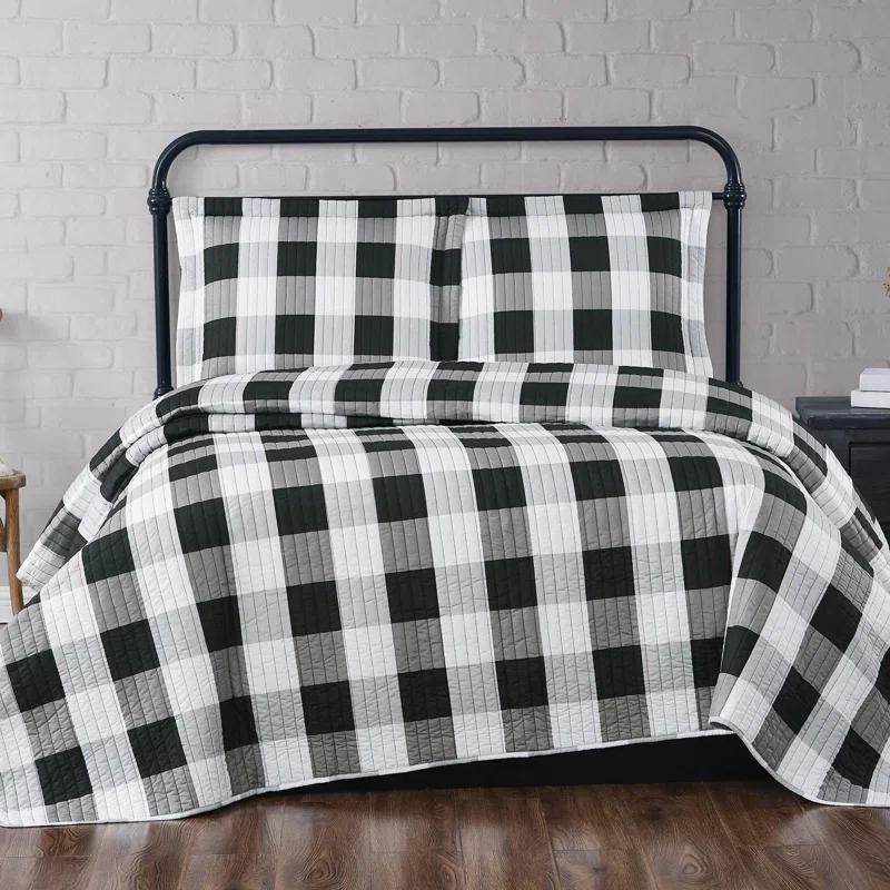 Buffalo Plaid Farmhouse / Country Plaid Quilt Set