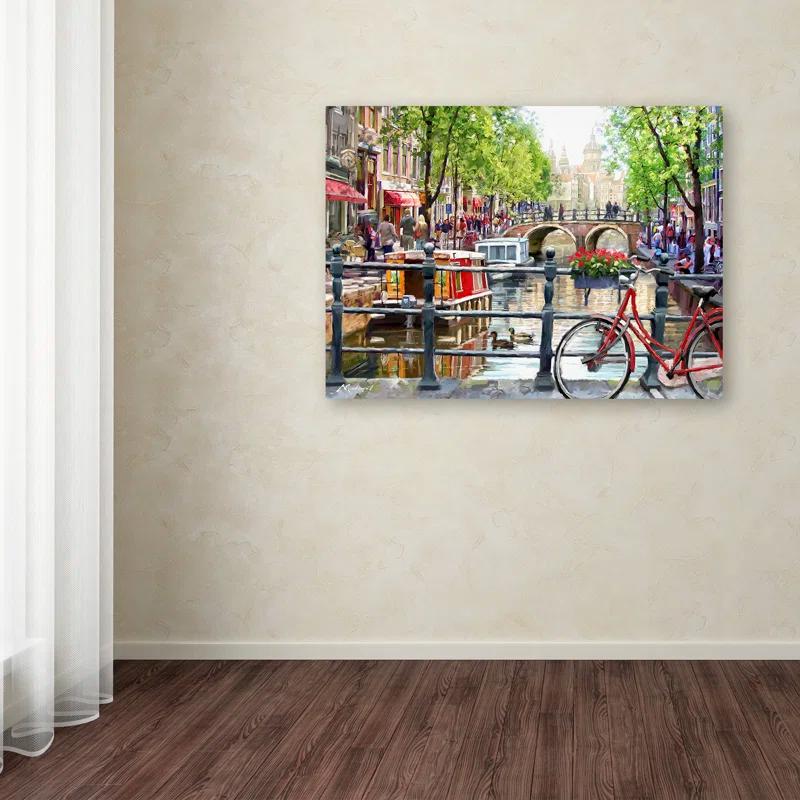 The Holiday Aisle® " Amsterdam Landscape " by The Macneil Studio
