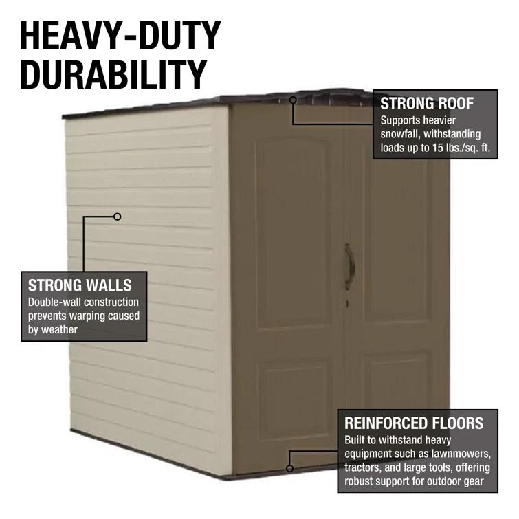 Rubbermaid Rubbermaid Big Max 5 ft. x 6 ft. Vertical Shed