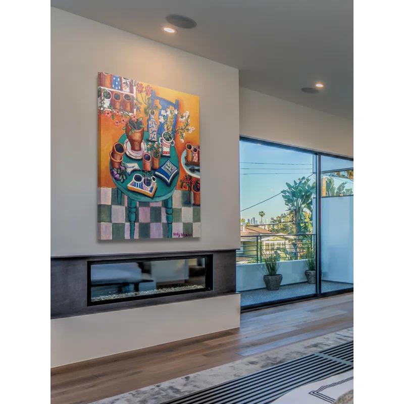 Marmont Hill Flowers " A Sunny Garden Room " by Holly Wojahn