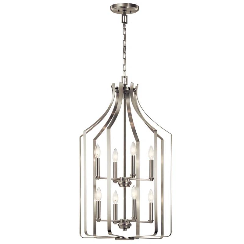 Mercuri 8 - Light Lantern Geometric Chandelier