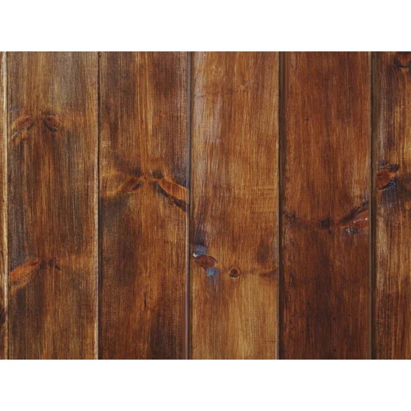 Calhome 84'' Solid Wood Paneled Painted without Installation Hardware Kit Barn Door